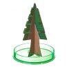 Набор для выращивания кристаллов "Волшебная Ёлочка 3D", Ручная работа Bondibon - BONDIBON
