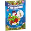 Набор для творчества "Новогодний коллаж. Снеговик." Снеговик 17х18.3см.