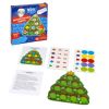 Развивающая настольная игра "ЗАНИМАТЕЛЬНАЯ ЁЛОЧКА" Игры под ёлку Bondibon - BONDIBON