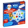 Развивающая настольная игра "ЗАНИМАТЕЛЬНАЯ СНЕЖИНКА" Игры под ёлку Bondibon