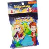 Набор для лепки Bondibon "Марсианский песок" 500 г голубой с 4 с 3D-формочками