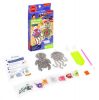 Набор для творчества АЛМАЗНАЯ МОЗАИКА "МОРСКИЕ ОБИТАТЕЛИ" 2 наклейки на окно с присосками, Творчество с Буки Bondibon - BONDIBON