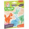 Набор для творчества Bondibon "3D-модели из фетра: Животные"