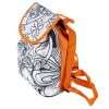 Набор для раскрашивания Bondibon Я Дизайнер "Рюкзачок с орнаментом"оранжевый - BONDIBON