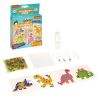 Набор для творчества АКВАМОЗАИКА "ДИНОЗАВРЫ" блестящие бусины, Творчество с Буки Bondibon - BONDIBON