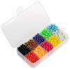 Набор для творчества АКВАМОЗАИКА "БУСИНЫ" 1000 бусин, 10 цветов Bondibon - BONDIBON