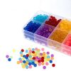 Набор для творчества АКВАМОЗАИКА, дополнительный набор в контейнере: 1000 блестящих бусин, 10 цветов Bondibon - BONDIBON