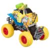 Инерционный металлический джип-бигфут на пружинной подвеске "Парк Техники" желтый с граффити Bondibon - BONDIBON