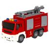 Инерционная машина «ПОЖАРНАЯ СЛУЖБА» водовоз 1:16, со светом и звуком, брызгает водой, Парк Техники Bondibon - BONDIBON