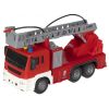 Инерционная машина «ПОЖАРНАЯ СЛУЖБА» автовышка 1:16, со светом и звуком, брызгает водой, Парк Техники Bondibon - BONDIBON
