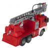 Инерционная машина «ПОЖАРНАЯ СЛУЖБА» автовышка 1:16, со светом и звуком, брызгает водой, Парк Техники Bondibon - BONDIBON