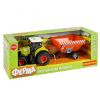 Инерционная сельскохозяйственная машина «ФЕРМА», трактор с полуприцепом красного цвета, со светом и звуком, Bondibon