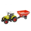 Инерционная сельскохозяйственная машина «ФЕРМА», трактор с полуприцепом красного цвета, со светом и звуком, Bondibon - BONDIBON