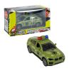 Инерционная машина "ПАРК ТЕХНИКИ", военный седан цвета хаки, открываются двери и багажник, Bondibon - BONDIBON