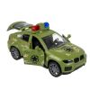 Инерционная машина "ПАРК ТЕХНИКИ", военный седан цвета хаки, открываются двери и багажник, Bondibon - BONDIBON
