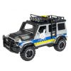 Машина инерционная ДЖИП "ПАРК ТЕХНИКИ", полиция, со светом и звуком, открываются двери, серебристый, Bondibon - BONDIBON
