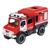 Инерционная машина на батарейках "ФУРГОН ПОЖАРНОЙ СЛУЖБЫ" свет, звук, открываются двери, 1:14, Парк Техники, Bondibon - BONDIBON
