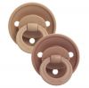 Elodie пустышка от 3 месяцев Retro Binky Bundle силиконовая 2 шт.- Soft Terracotta