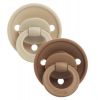 Elodie пустышка от 3 месяцев Retro Binky Bundle силиконовая 2 шт.- Pure Khaki