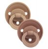 Elodie пустышка от 3 месяцев Retro Binky Bundle латексная 2 шт.- Soft Terracotta