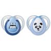 Tommee Tippee соска-пустышка силиконовая Anytime, 6-18 мес., 2 шт.