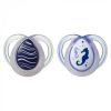 Tommee Tippee соска-пустышка силиконовая ночная Night Time, 0-6 мес., 2 шт.