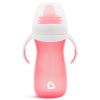 Munchkin обучающий поильник-чашка Gentle™ с ручками розовый 9+ 296 мл. NEW
