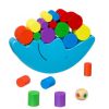 Деревянная игра-балансир Bondibon «ПОЛУМЕСЯЦ» - BONDIBON