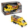 Инерционная машина на батарейках "ЭВАКУАТОР 2в1" свет, звук, подвижные детали, 1:16, желтый, Парк Техники, Bondibon - BONDIBON