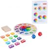 Развивающие игры из дерева Bondibon Чудо часики «ТИКИ-ТАК», BOX 22,5?3?22,5 см - BONDIBON