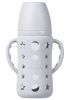 Силиконовый чехол для бутылочки, Light grey, 240 мл