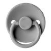 Пустышка Paomma ортодонтическая с соской из натурального латекса, (3-18 мес), Light grey