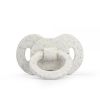 Elodie пустышка 0-6 мес.бамбук силиконовая - Vanilla White