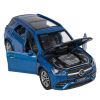 Инерционная металлическая машина КРОССОВЕР "ПАРК ТЕХНИКИ", открываются двери, капот, багажник, синий, 1:36, Bondibon - BONDIBON