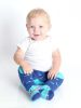 Набор легинсов с носками для малышей Zoocchini Акула Шерман (6-12 м) - Zoocchini