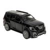 Инерционная металлическая машина ВНЕДОРОЖНИК "ПАРК ТЕХНИКИ", открываются двери, капот, багажник, черный, 1:36, Bondibon - BONDIBON