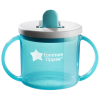 Tommee Tippee поильник, обучающая чашка с носиком и ручками, 190 мл, 4 м+, голубой