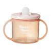 Tommee Tippee поильник, обучающая чашка с носиком и ручками, 190 мл, 4 м+, оранженвый