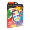 Настольная развивающая игра НА ПАМЯТЬ 3в1 брелок белый Bondibon