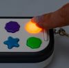Настольная развивающая игра НА ПАМЯТЬ 3в1 брелок белый Bondibon - BONDIBON