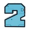 Трансформер BONDIBOT 2в1 цифра "2" Bondibon - BONDIBON