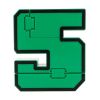 Трансформер BONDIBOT 2в1 цифра "5" Bondibon - BONDIBON