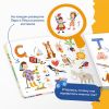 Говорящая книга для детей фингербук «Всё обо всём» - Abumba