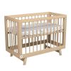 Кроватка для новорожденного Lillaland - модель Lilla Aria (НИК 23) дерево - LILLALAND