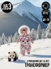 Комбинезон-конверт трансформер , Панды, 137ШМ/2