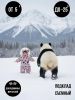 Комбинезон-конверт "трансформер", Панды, 137ШМ/2 - MaLeK BaBy