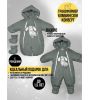 Комбинезон-конверт "трансформер", Зима, Серо-зеленый  арт. 147шм - MaLeK BaBy