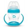 Munchkin обучающий поильник-чашка Gentle™ с ручками голубой (прозрачный) 4+ 120мл.