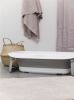 Детская ванночка Twistshake (Bathtub) с подушкой. Пастельный серый (Pastel Grey) - Twistshake
