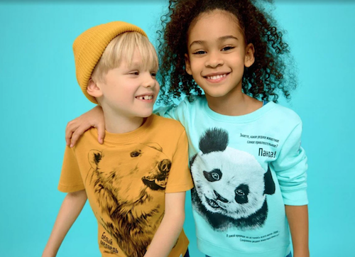 Детский мир совместно с WWF России запустил лимитированную коллекцию футболок